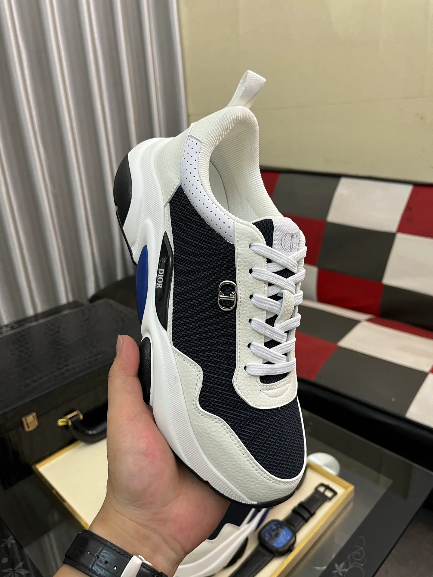 Men's Men's Shoes 💰458⌚️⌚️《DIOR*》The latest hot-selling casual shoes, top brand [seduce] luxury~purchase, top~quality. [Strong] The upper is made of imported breathable cowhide material ➕ breathable sheepskin feet (•) with fine workmanship. Original personalized fashionable soft rubber wear-resistant outsole, size: 38-444️⃣colors available